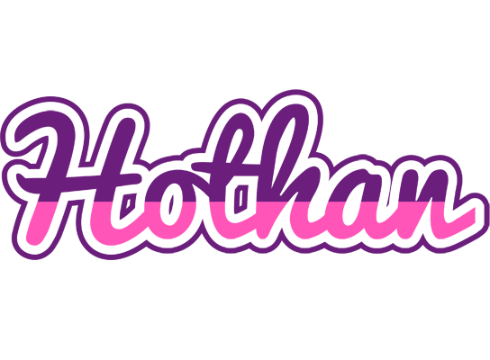 Hothan cheerful logo