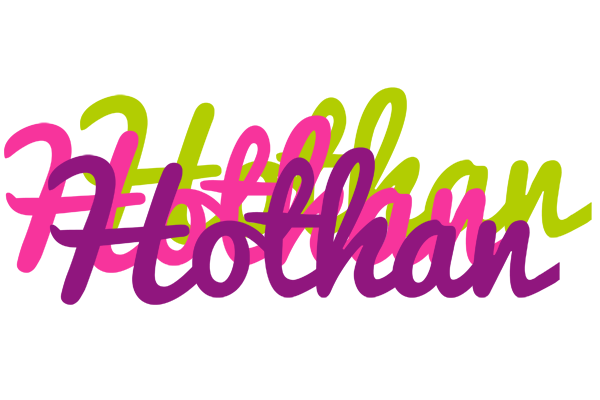 Hothan flowers logo