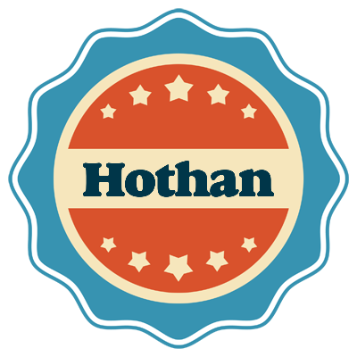 Hothan labels logo