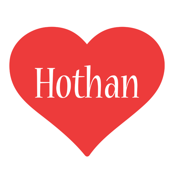 Hothan love logo
