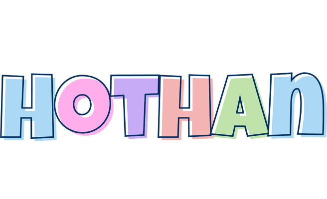 Hothan pastel logo