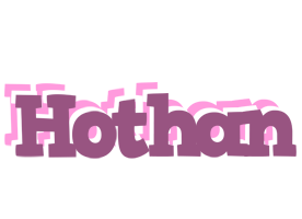 Hothan relaxing logo