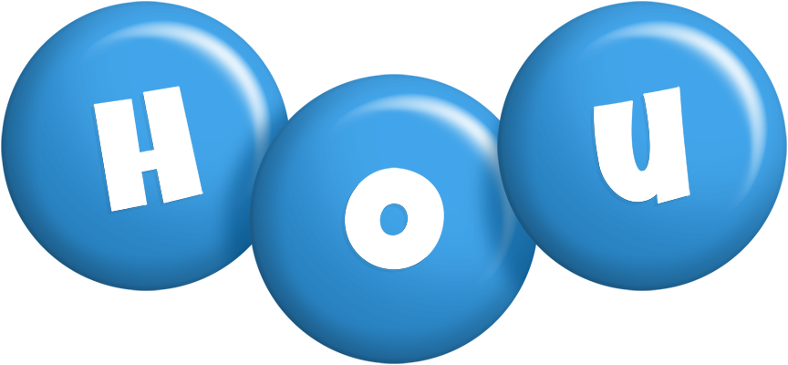 Hou candy-blue logo