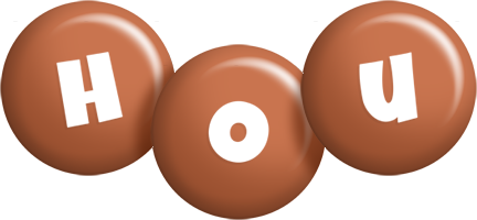 Hou candy-brown logo