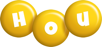 Hou candy-yellow logo