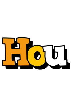 Hou cartoon logo