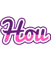 Hou cheerful logo