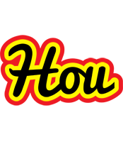 Hou flaming logo