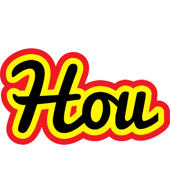 Hou flaming logo
