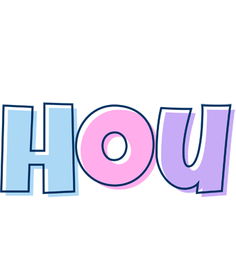 Hou pastel logo