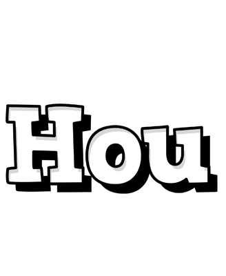 Hou snowing logo