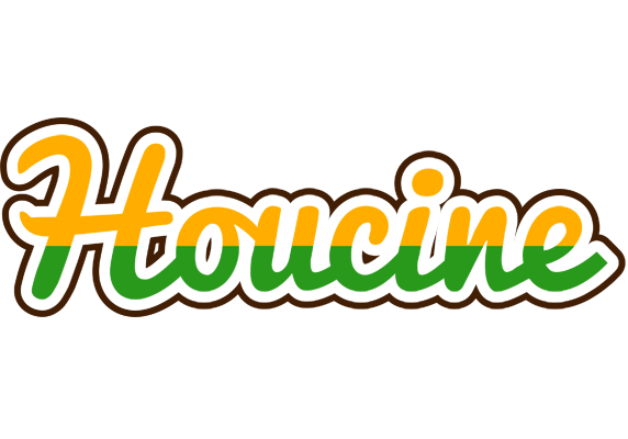 Houcine banana logo