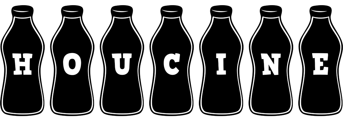Houcine bottle logo