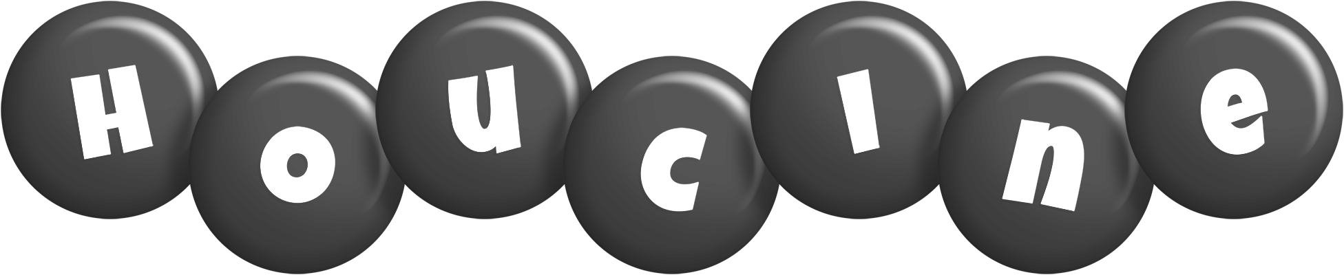 Houcine candy-black logo