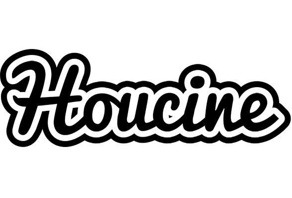 Houcine chess logo