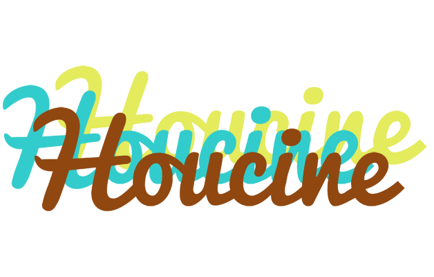 Houcine cupcake logo