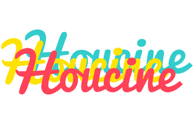 Houcine disco logo