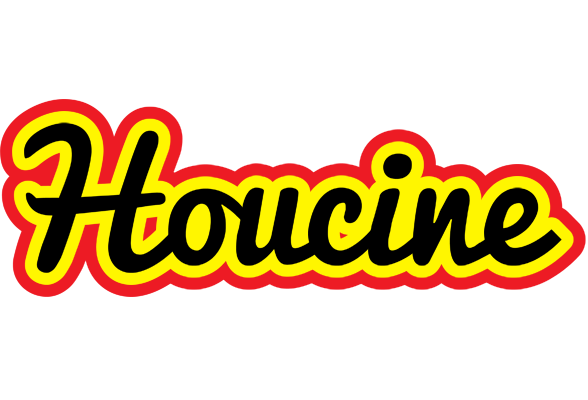 Houcine flaming logo