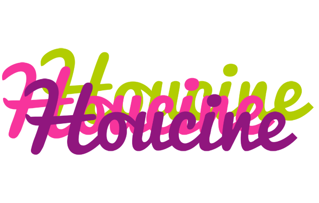 Houcine flowers logo