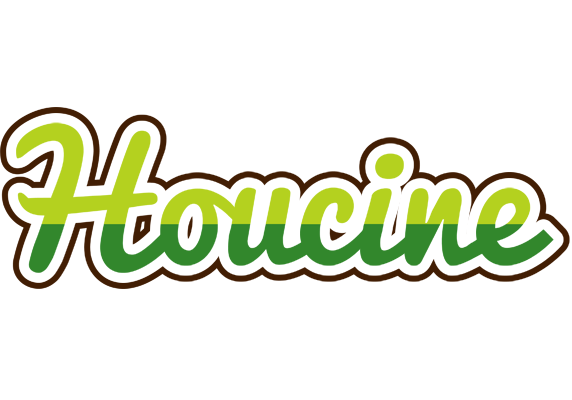 Houcine golfing logo