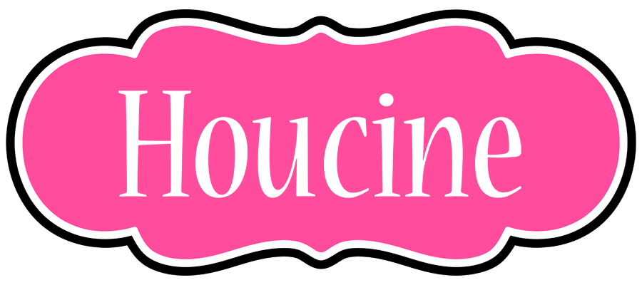 Houcine invitation logo