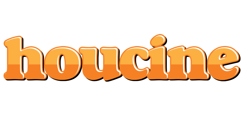 Houcine orange logo