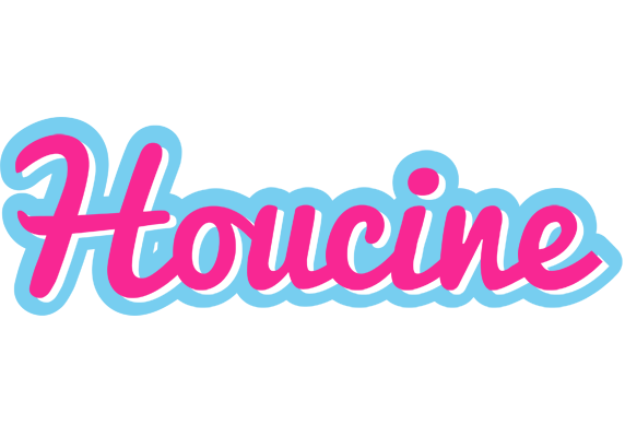 Houcine popstar logo