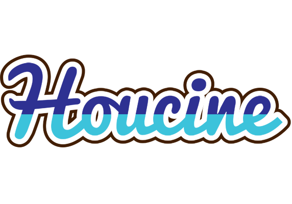 Houcine raining logo