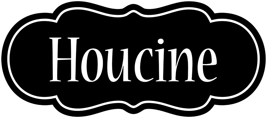 Houcine welcome logo