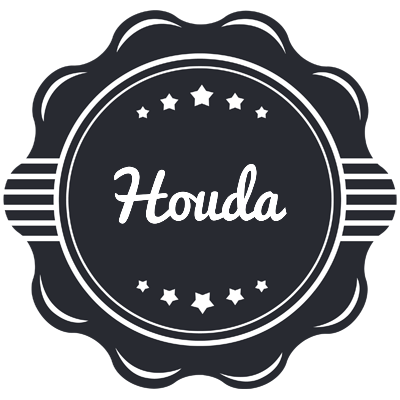 Houda badge logo