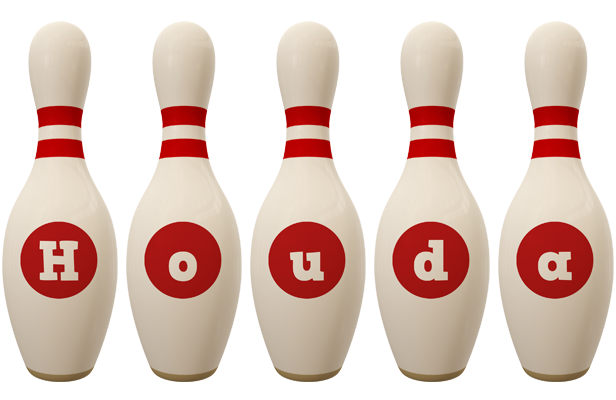 Houda bowling-pin logo
