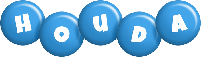 Houda candy-blue logo