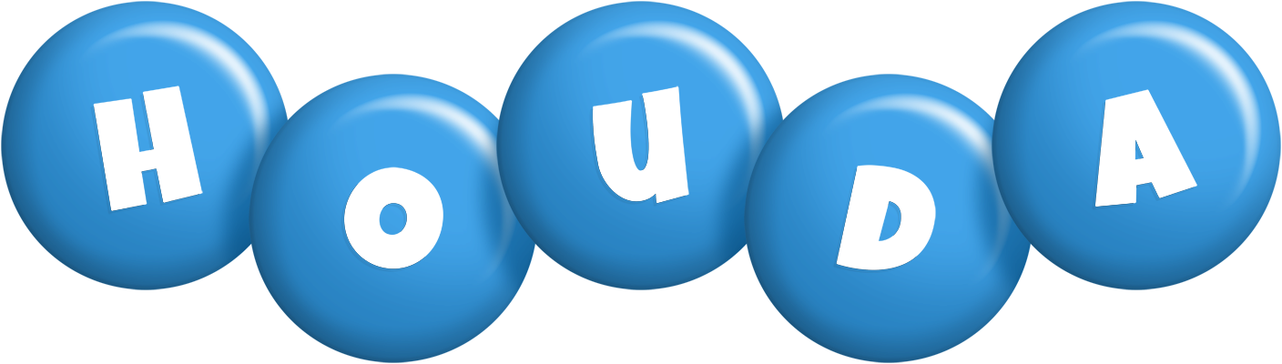 Houda candy-blue logo
