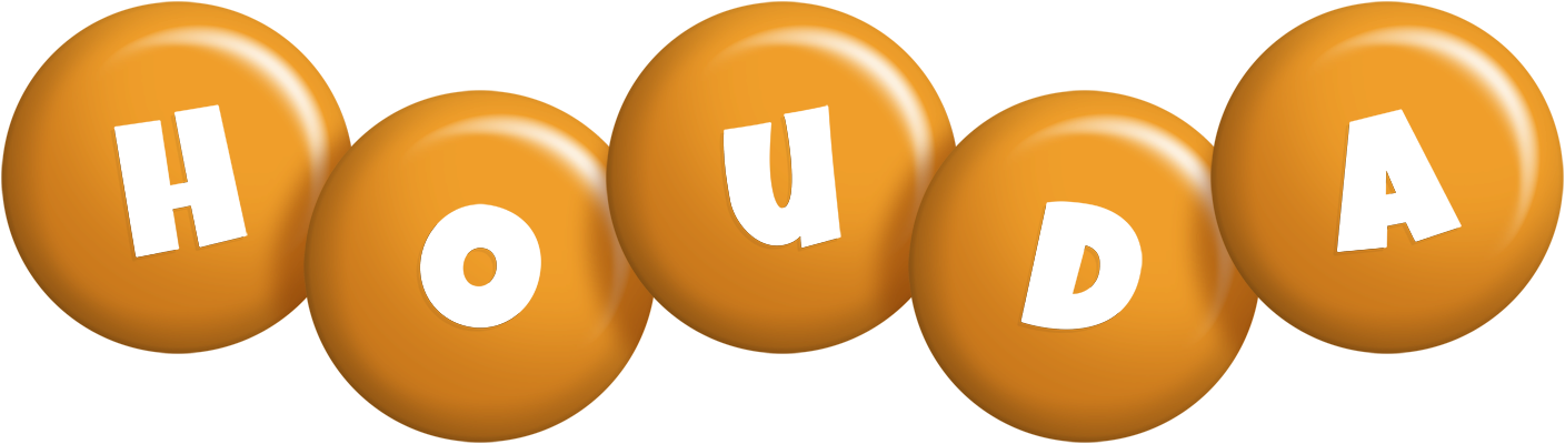 Houda candy-orange logo