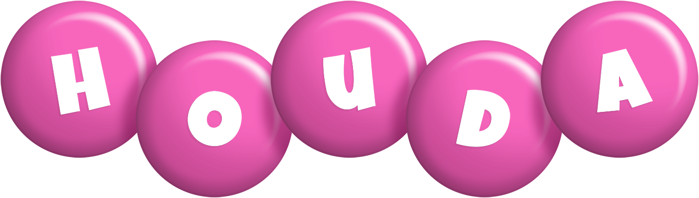 Houda candy-pink logo