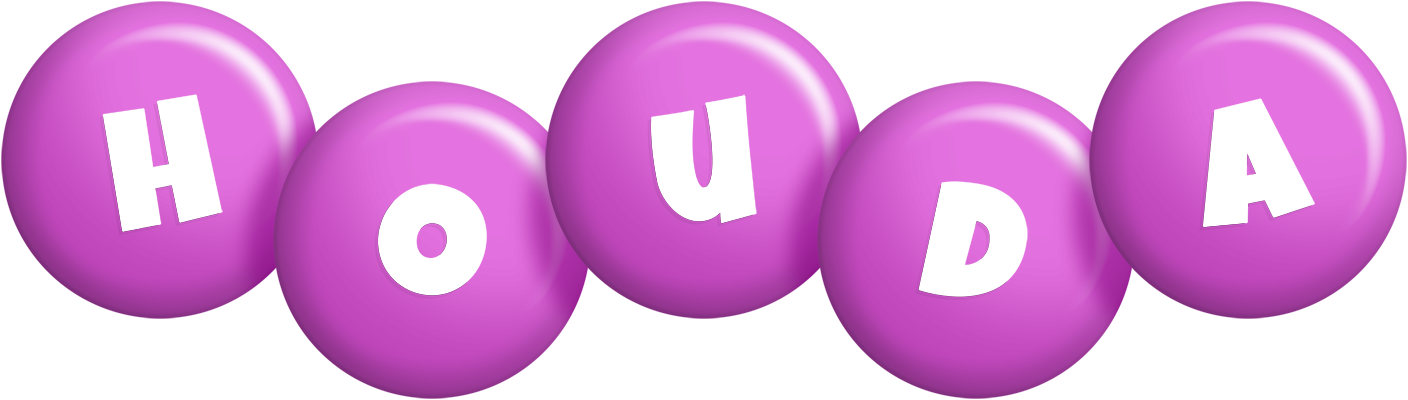 Houda candy-purple logo