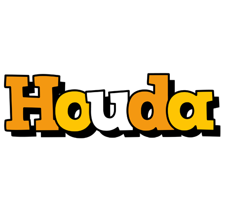 Houda cartoon logo