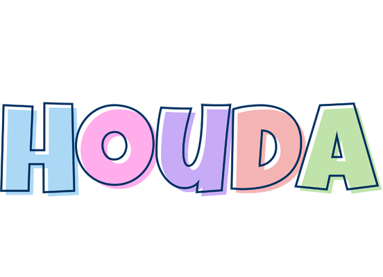 Houda pastel logo