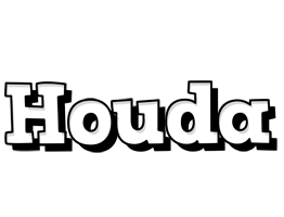 Houda snowing logo