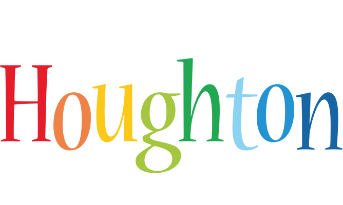 Houghton birthday logo