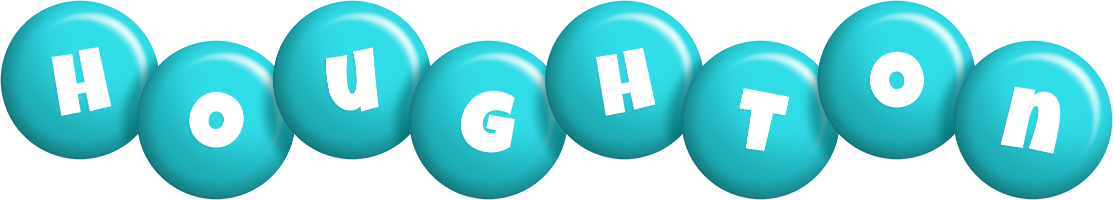 Houghton candy-azur logo