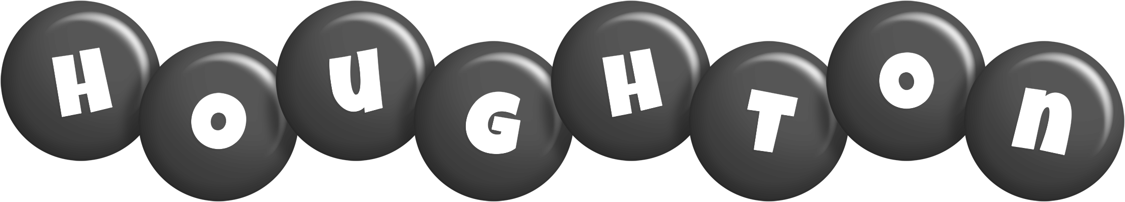 Houghton candy-black logo