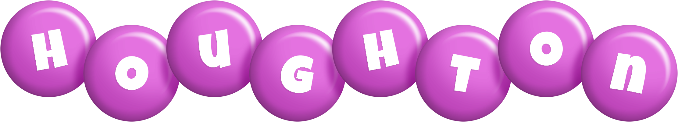 Houghton candy-purple logo