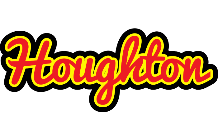 Houghton fireman logo
