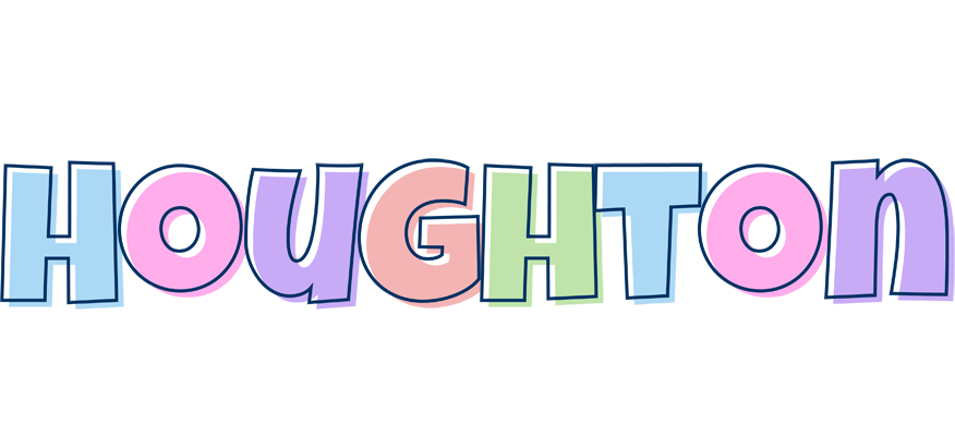 Houghton pastel logo