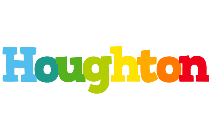 Houghton rainbows logo