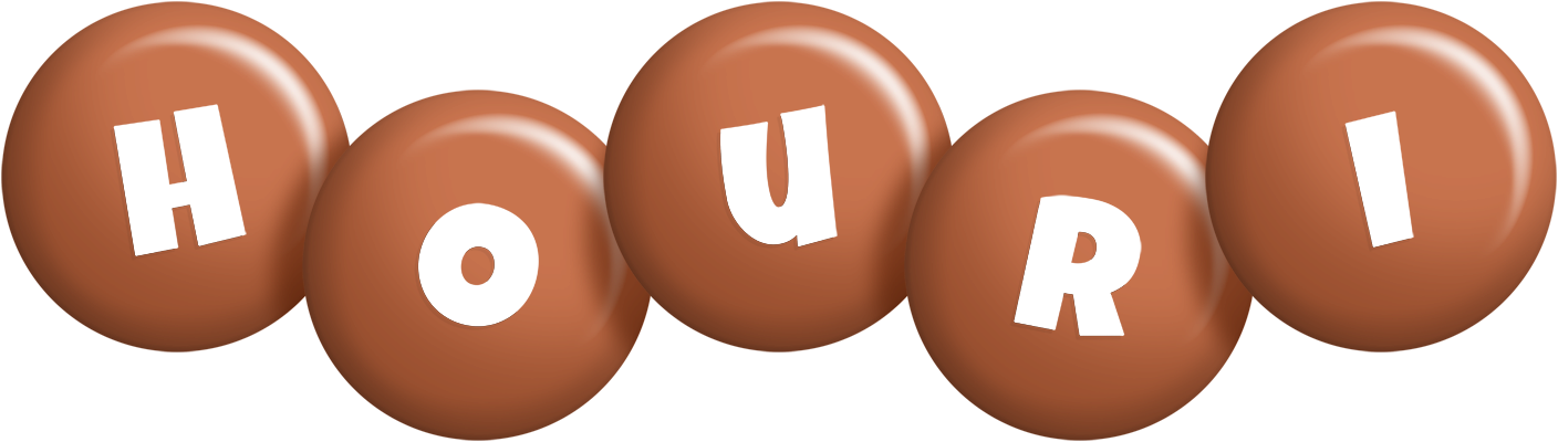 Houri candy-brown logo