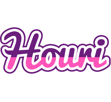 Houri cheerful logo