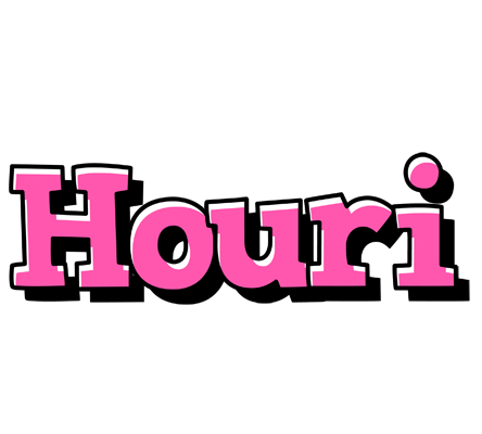 Houri girlish logo