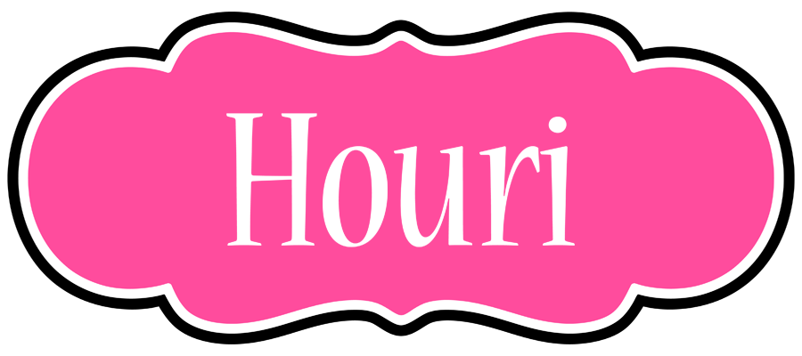 Houri invitation logo